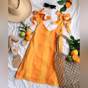 Show Me Your Mumu Throw and Go Tie Mini - 
Sunkissed Stripe size L